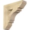 Ekena Millwork Merced Slat Rough Sawn Bracket, Douglas Fir, 6"W x 24"D x 24"H BKT06X24X24MRC06RDF - alternate 1